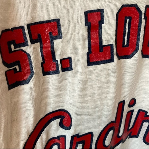 Vintage St. Louis Cardinals Raglan Shirt - Picture 3 of 10